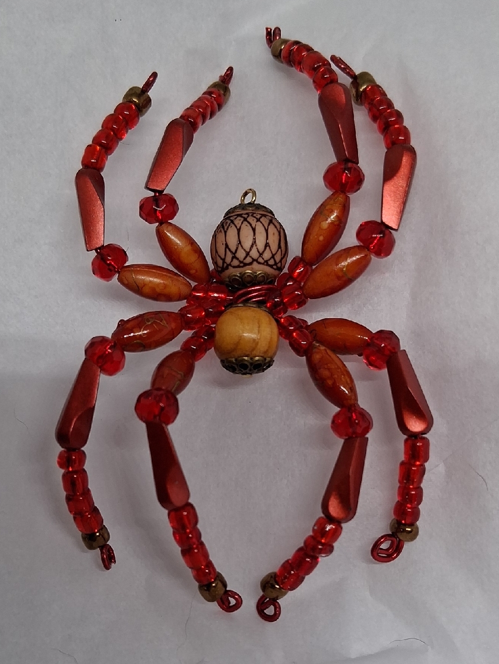 BEADED SPIDER SUNCATCHER